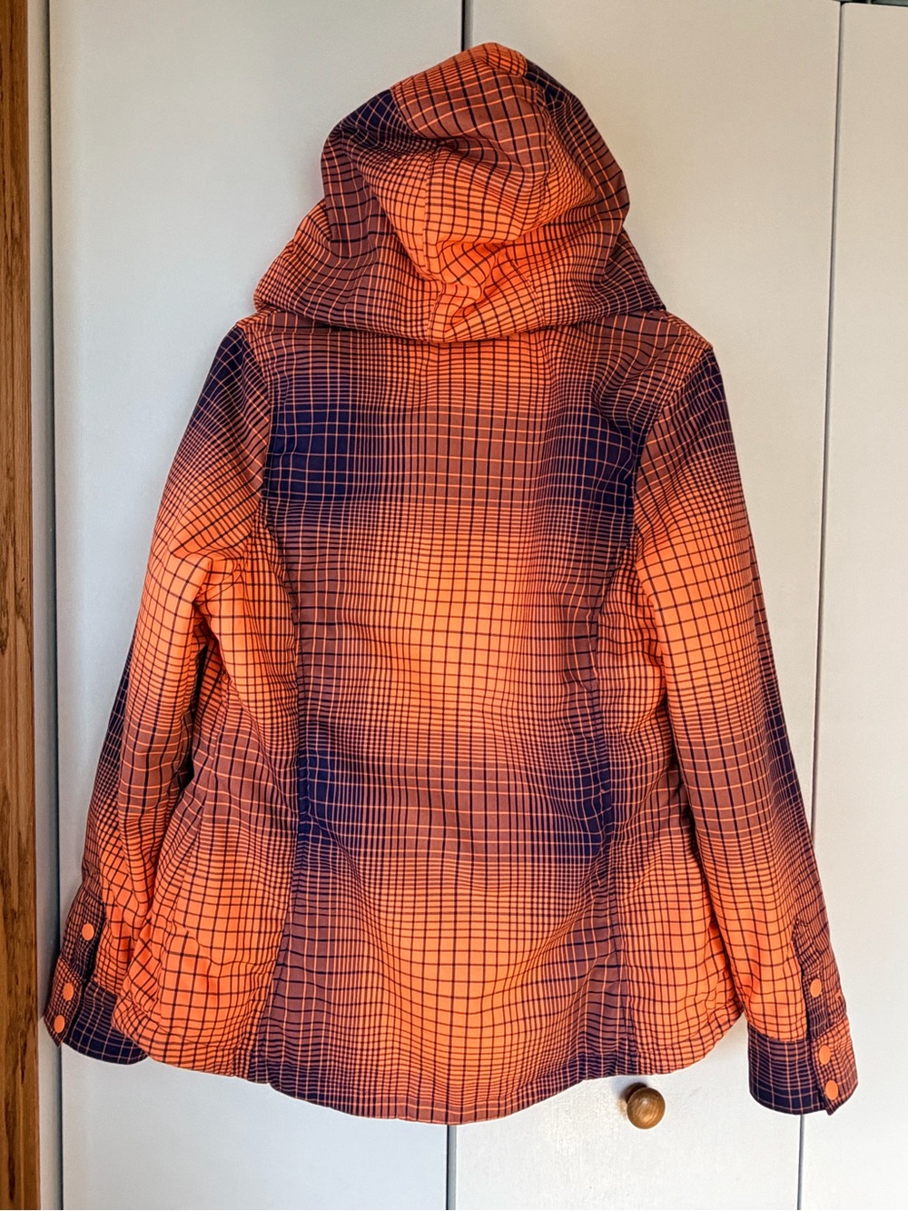 Under Armour Women's Orange & Purple Hooded Ski Jacket - Picture 2 of 5